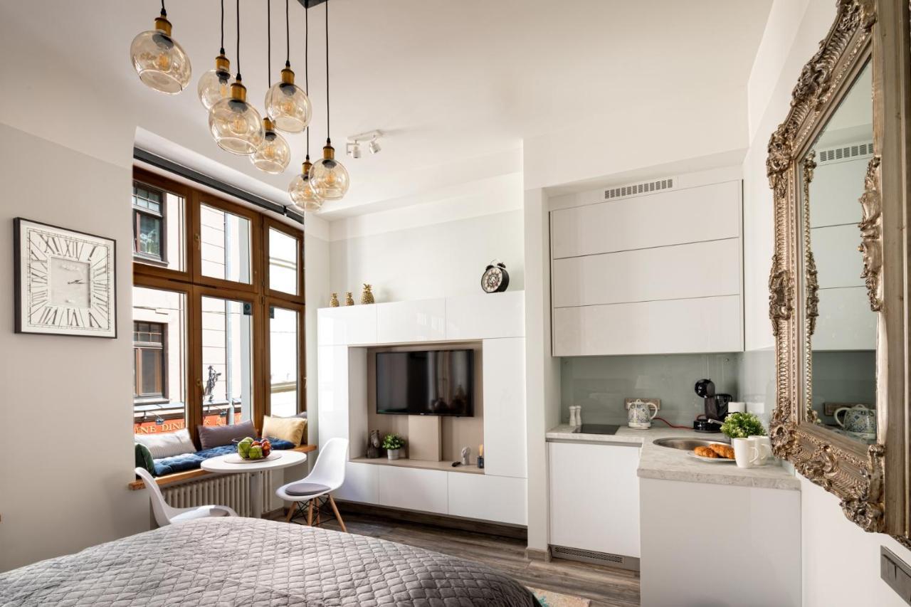 Art Design King Bed Studio Apartment In Old Town Riga Exteriér fotografie